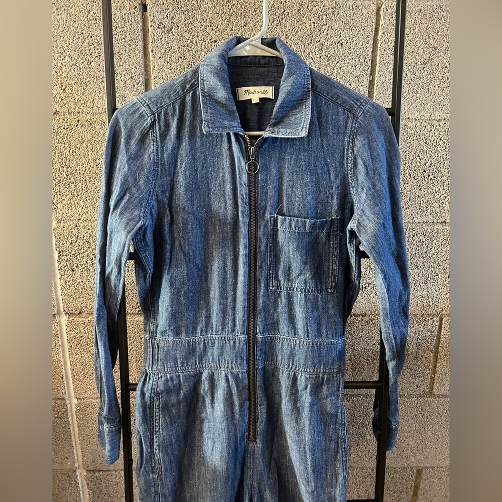 Madewell Denim Jumpsuit - Blue